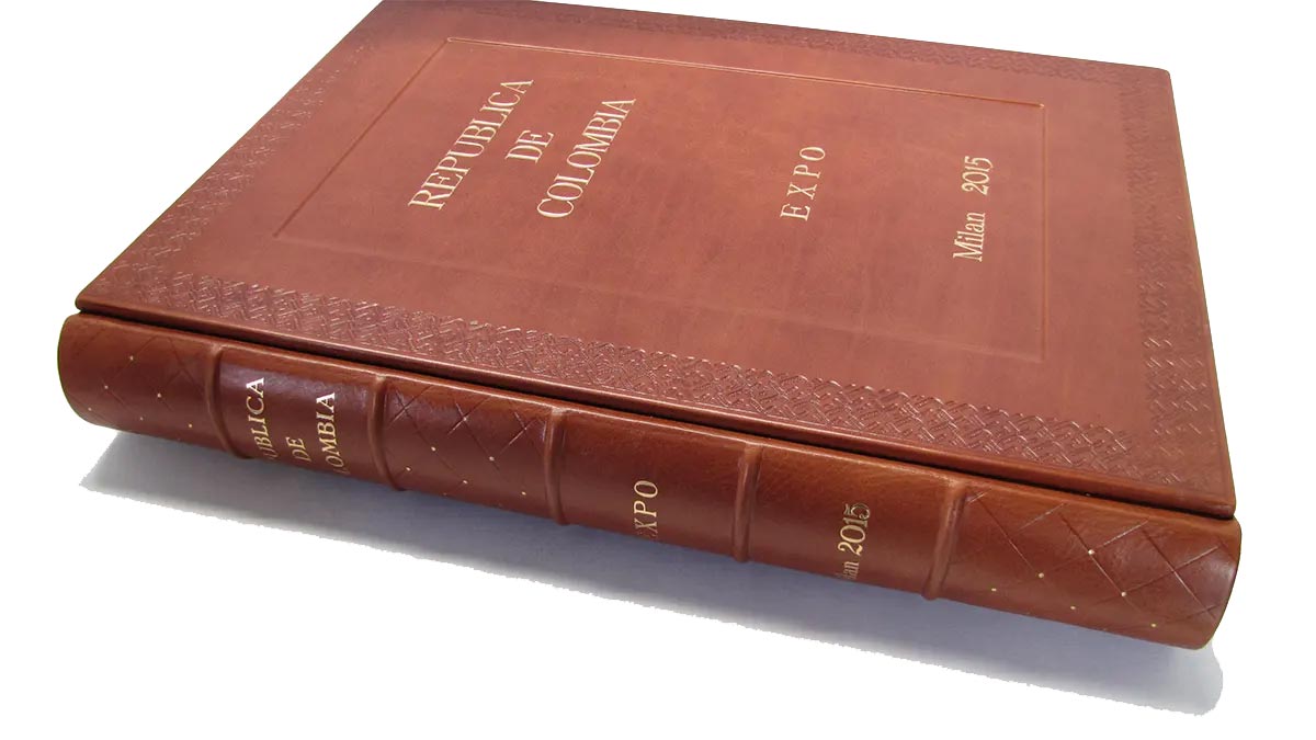 Livre d'or pour la République de Colombie à l'Expo 2015